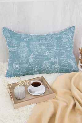 Наволочка Lizzy Home 50013 декоративная зеленый