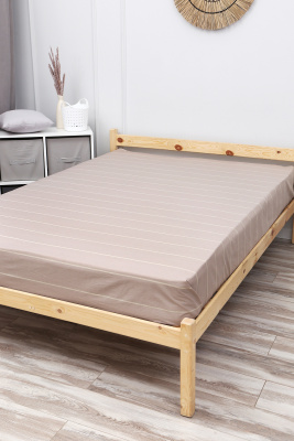 Простыня поплин Кристи-компаньон какао